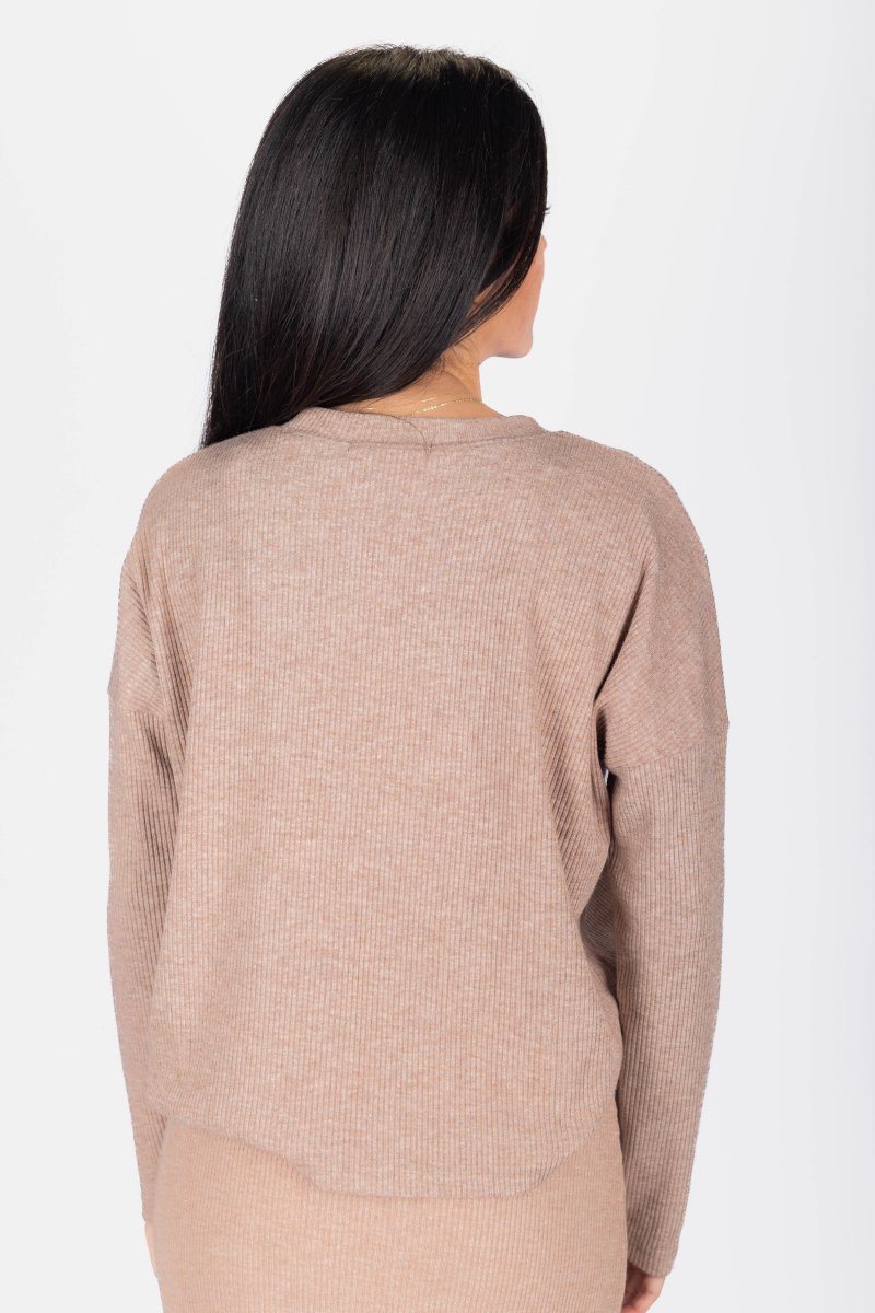 Reese Shirt (Brown) - Top - Yakira Bella