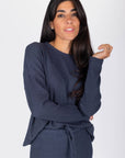 Reese Shirt (Navy) - Top - Yakira Bella