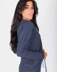 Reese Shirt (Navy) - Top - Yakira Bella