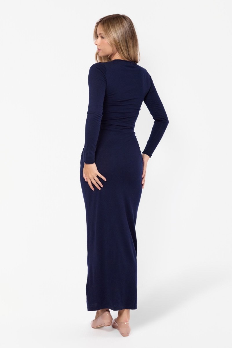 Regina Dress (Navy) - Dress - Yakira Bella