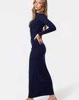 Regina Dress (Navy) - Dress - Yakira Bella