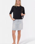 Remi Tee Plain (Black) - Top - Yakira Bella