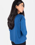 REMI TEE PLAIN (BLUE) - Top - Yakira Bella