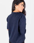 REMI TEE PLAIN (NAVY) - Top - Yakira Bella