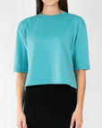 REMI TEE PLAIN (SKY BLUE) - Top - Yakira Bella