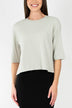 Remi Tee Ribbed (Stone)