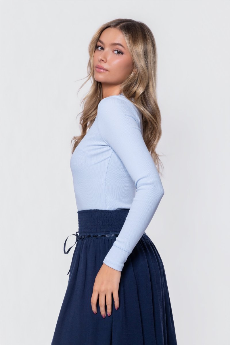 Rena Top (Baby Blue) - Top - Yakira Bella