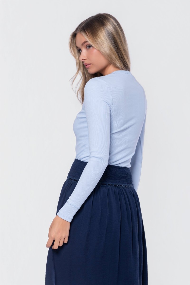 Rena Top (Baby Blue) - Top - Yakira Bella