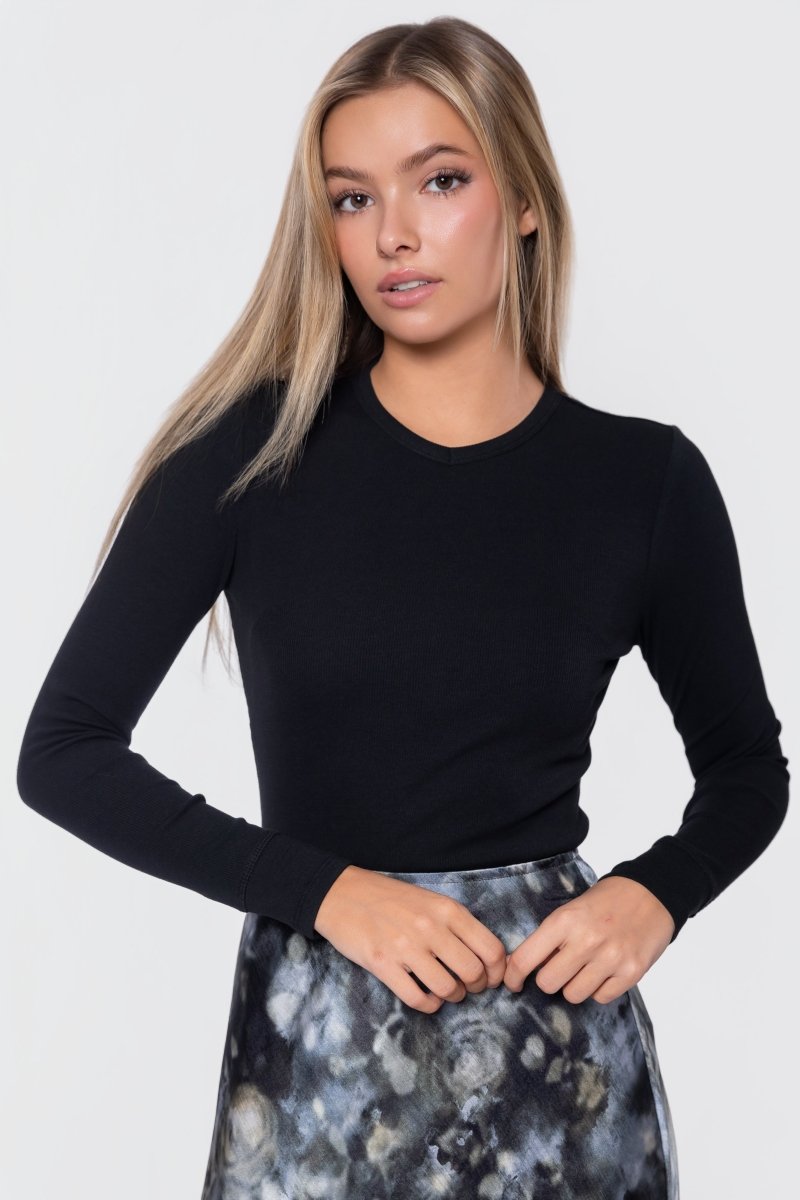 Rena Top (Black) - Top - Yakira Bella