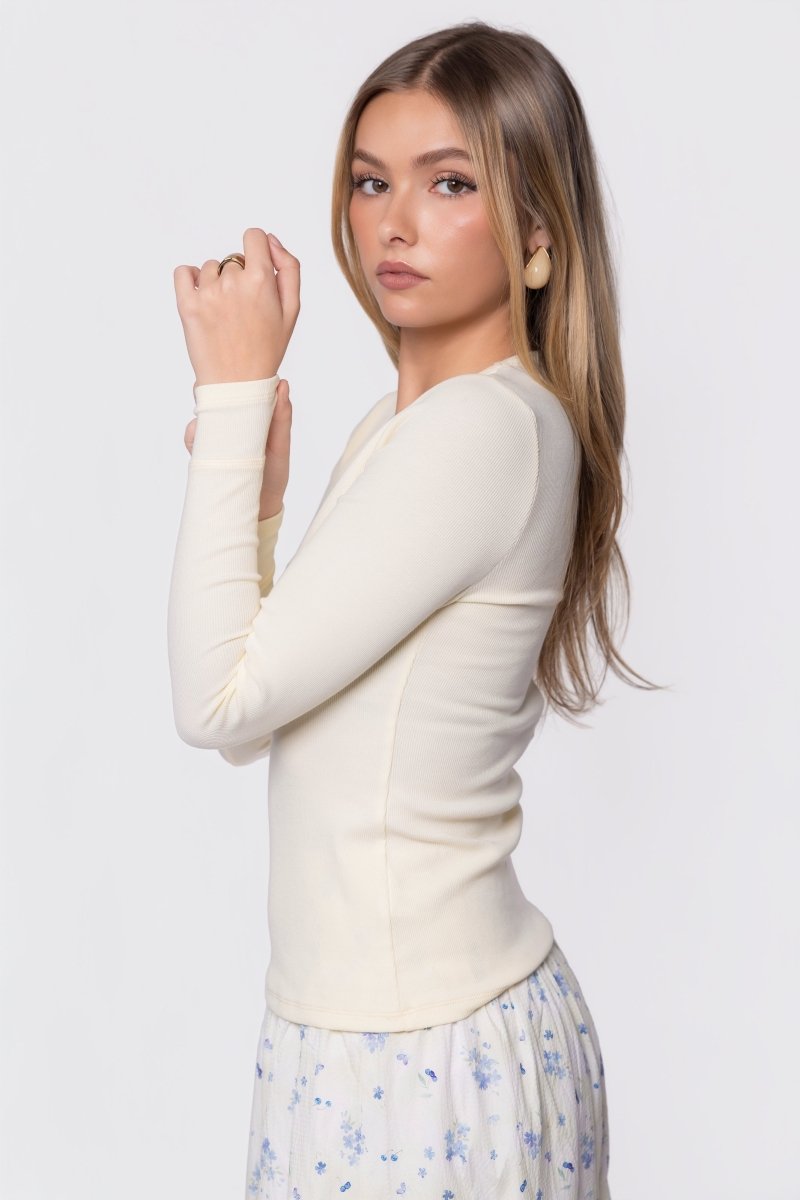 Rena Top (Butter Yellow) - Top - Yakira Bella
