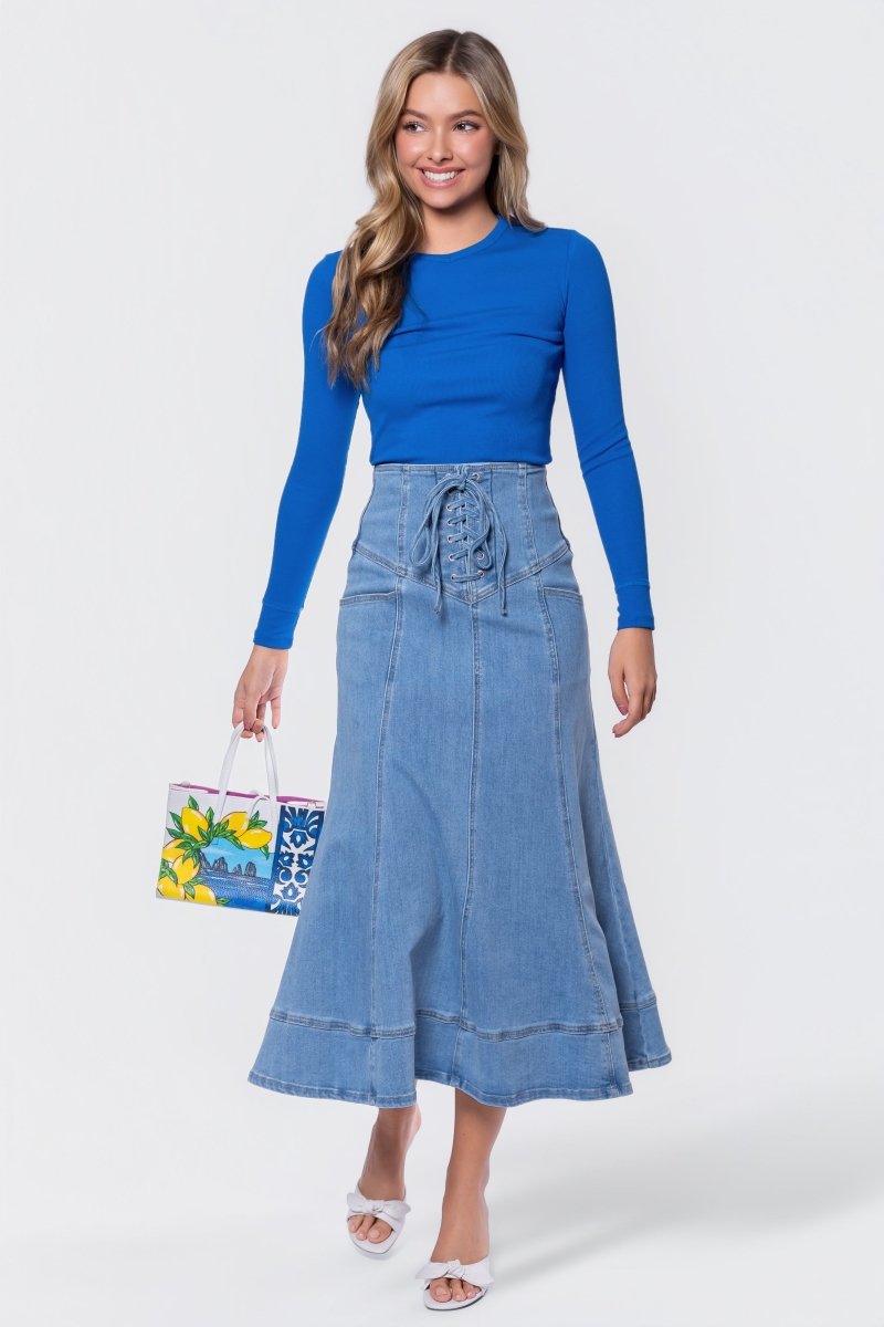 Rena Top (Cobalt Blue) - Top - Yakira Bella