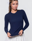 Rena Top (Navy) - Top - Yakira Bella