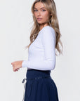 Rena Top (White) - Top - Yakira Bella