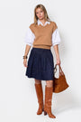 Renata Skirt (Dark Blue) - Skirt - Yakira Bella