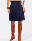 Renata Skirt (Dark Blue) - Skirt - Yakira Bella