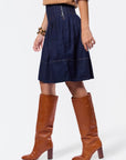 Renata Skirt (Dark Blue) - Skirt - Yakira Bella