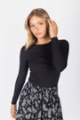 Renee Tee (Black) - Top - Yakira Bella