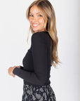 Renee Tee (Black) - Top - Yakira Bella