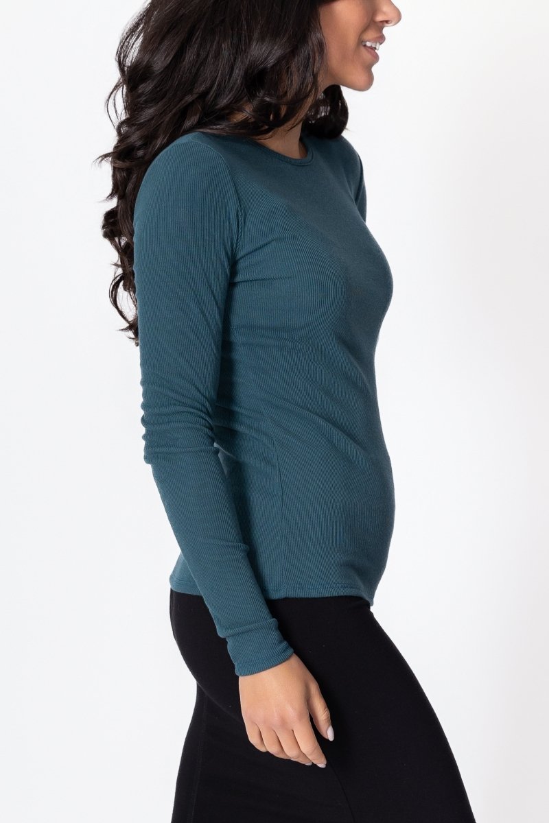 RENEE TEE (DARK GREEN) - Top - Yakira Bella