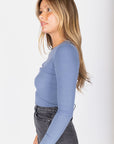 Renee Tee (Denim) - Top - Yakira Bella