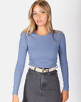 Renee Tee (Denim) - Top - Yakira Bella
