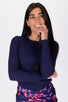RENEE TEE (NAVY) - Top - Yakira Bella