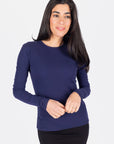 RENEE TEE (NAVY) - Top - Yakira Bella