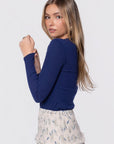 Renee Tee (Navy) - Top - Yakira Bella