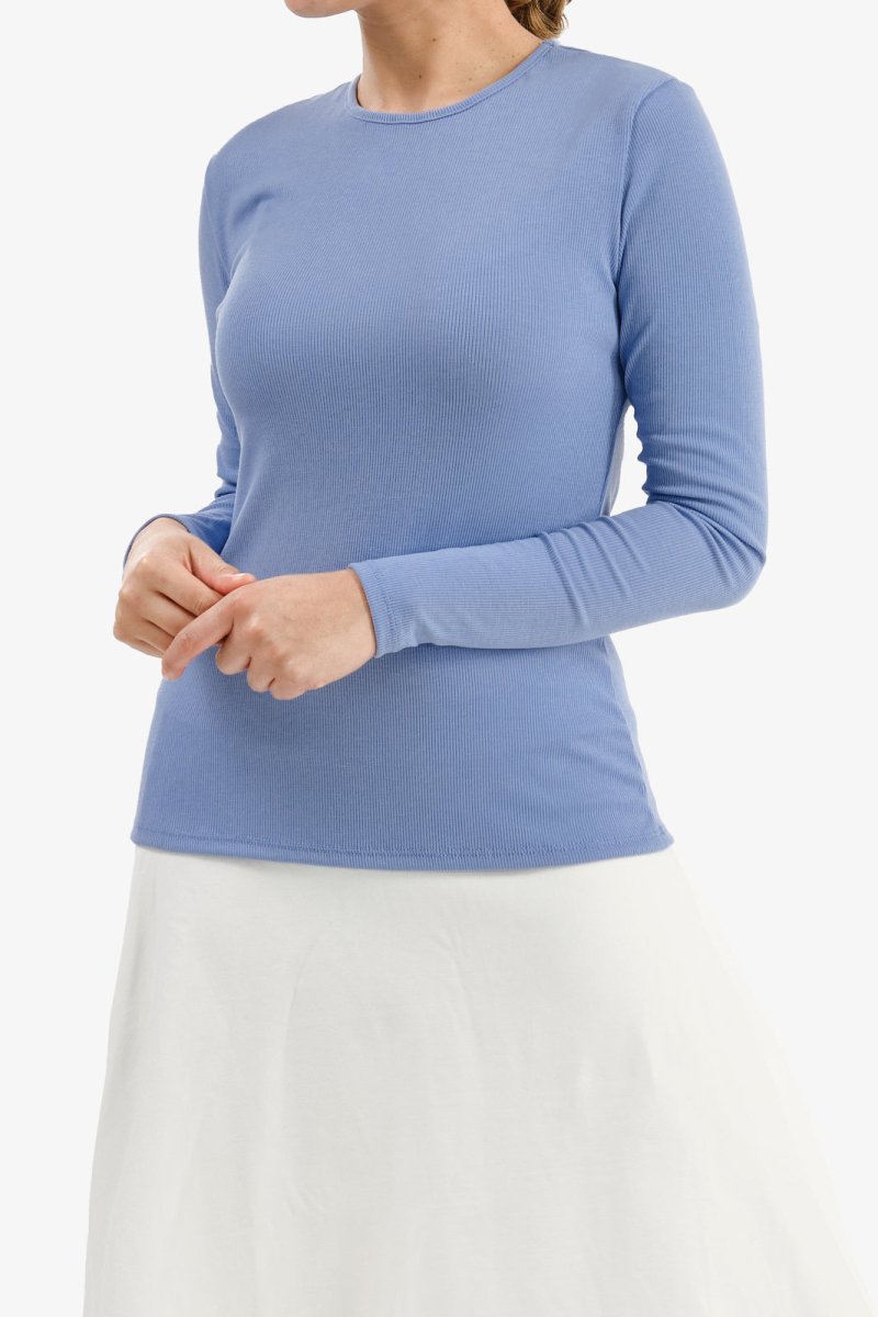 RENEE TEE (Oxford Blue) - Top - Yakira Bella