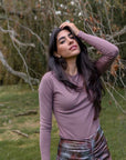 Renee Tee (Red Brown) - Top - Yakira Bella