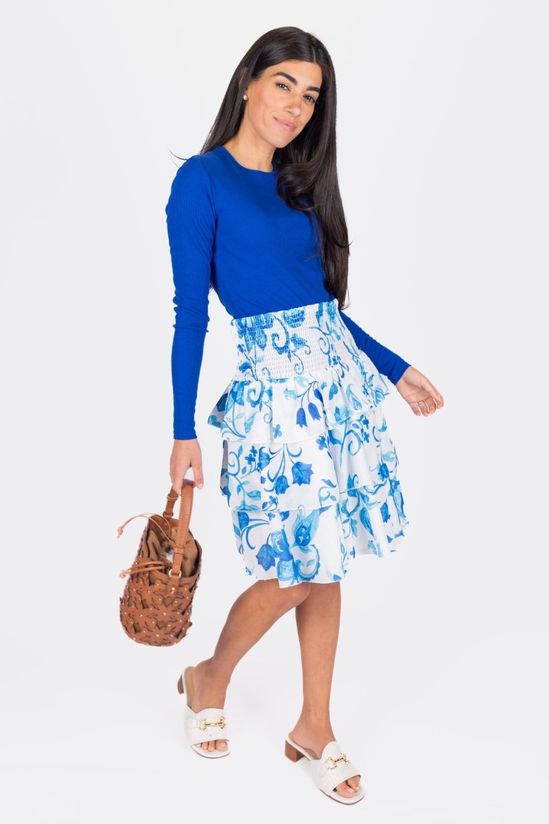 RENEE TEE (ROYAL BLUE) - Top - Yakira Bella