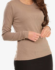 RENEE TEE (Taupe) - Top - Yakira Bella