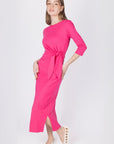 RHEA DRESS (FUCHSIA) - Dress - Yakira Bella