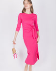 RHEA DRESS (FUCHSIA) - Dress - Yakira Bella