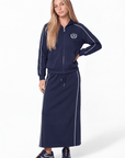 Rio Full-Zip Hoodie (Navy) - Top - Yakira Bella