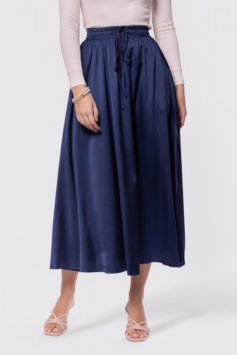 Rita Skirt (Navy) - Skirt - Yakira Bella