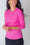 ROMI TEE 3/4 SLEEVE (PINK) - Top - Yakira Bella