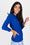 ROMI TEE 3/4 SLEEVE (ROYAL BLUE) - Top - Yakira Bella