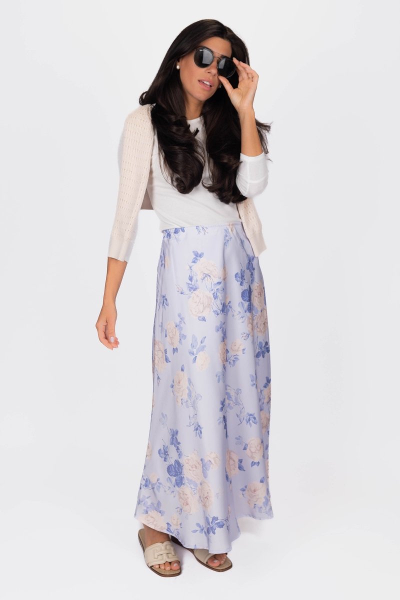 ROMI TEE 3/4 SLEEVE (WHITE) - Top - Yakira Bella