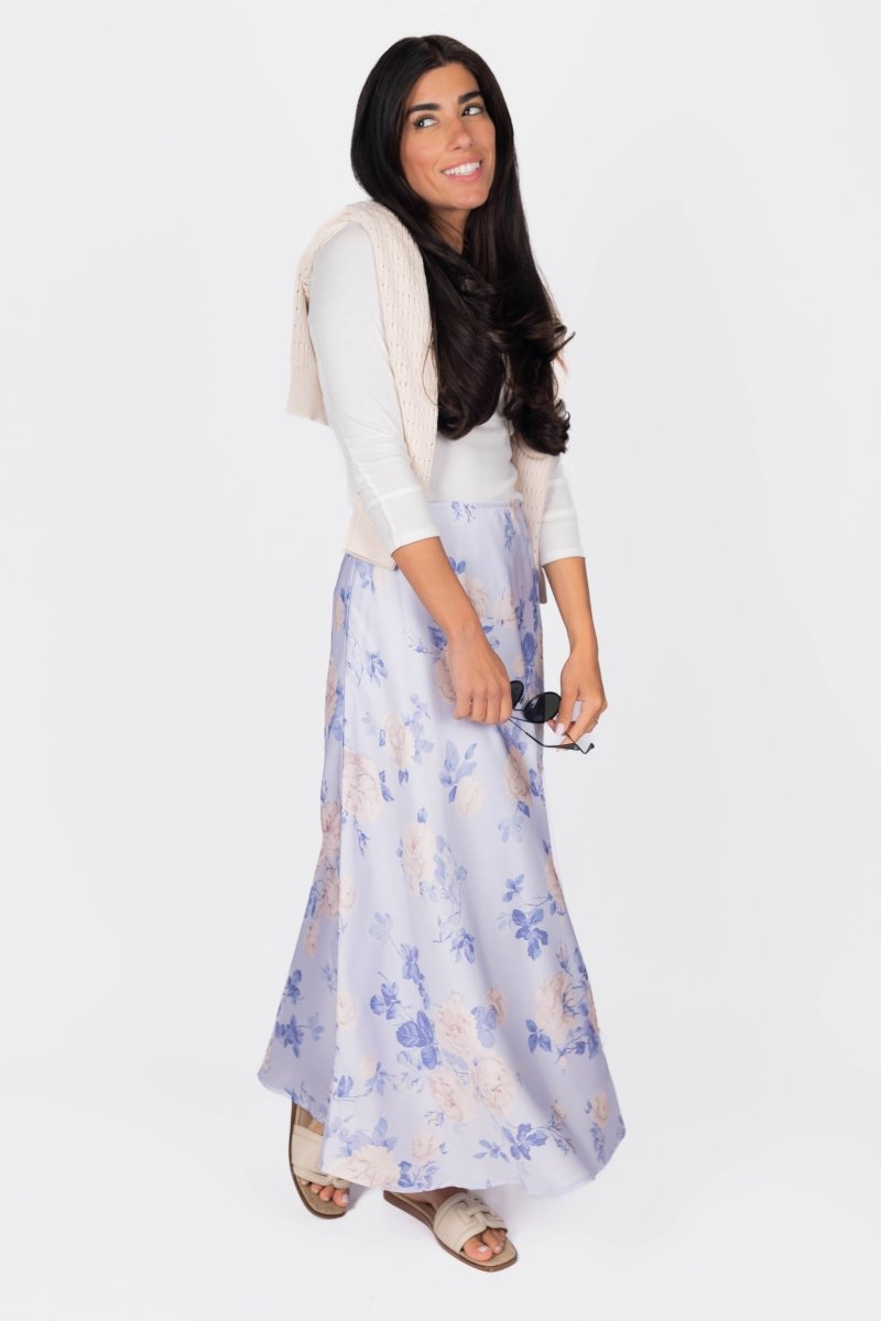 ROMI TEE 3/4 SLEEVE (WHITE) - Top - Yakira Bella