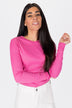 Romi Top Long Sleeve (Bubble Pink)