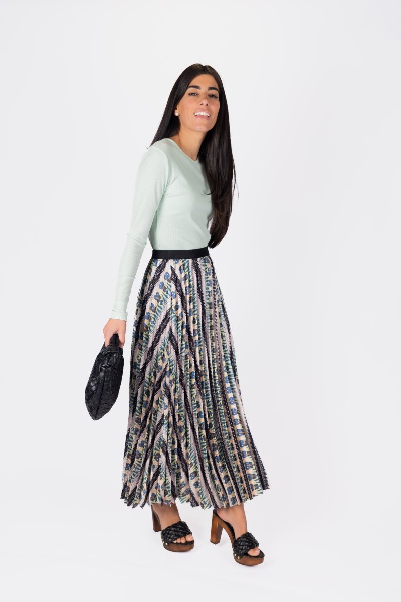 Romi romy トップス Top Bella Yakira – (Mint) Sleeve Long トップス