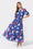 Rosalie Dress (Blue Flower) - Dress - Yakira Bella