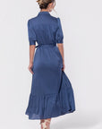 Rosalie Dress (Navy) - Dress - Yakira Bella