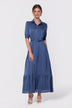 Rosalie Dress (Navy)
