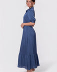 Rosalie Dress (Navy) - Dress - Yakira Bella