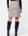 Roselle Skirt (Grey Plaid) - Skirt - Yakira Bella