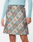 Roselle Skirt (Mint/Brown) - Skirt - Yakira Bella