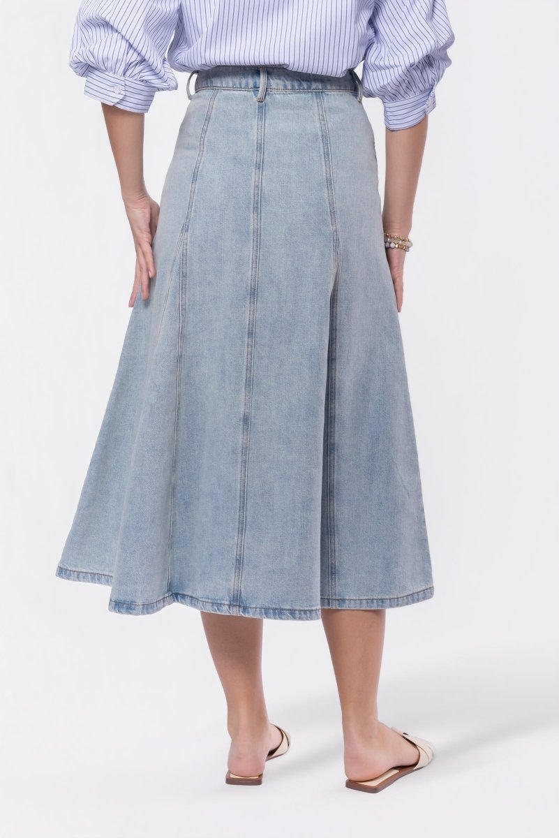 Rosie Skirt (Blue) - Skirt - Yakira Bella