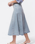 Rosie Skirt (Blue) - Skirt - Yakira Bella